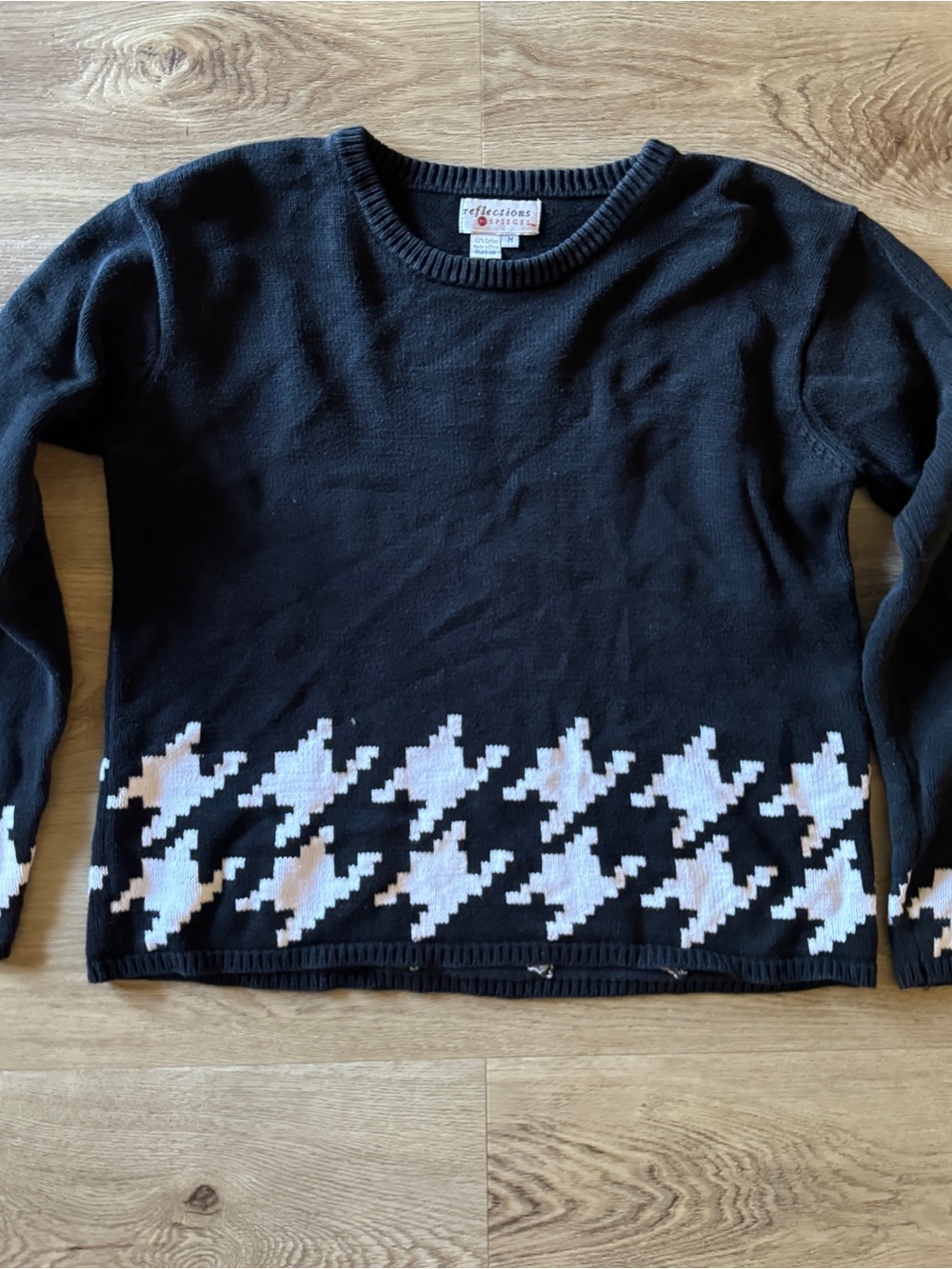 Spiegel Black and white Crewneck Sweater